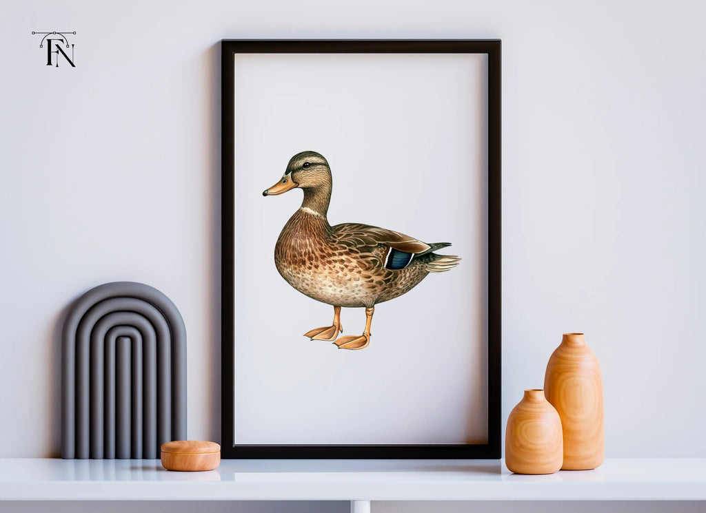 Female Mallard Duck Clipart Bundle