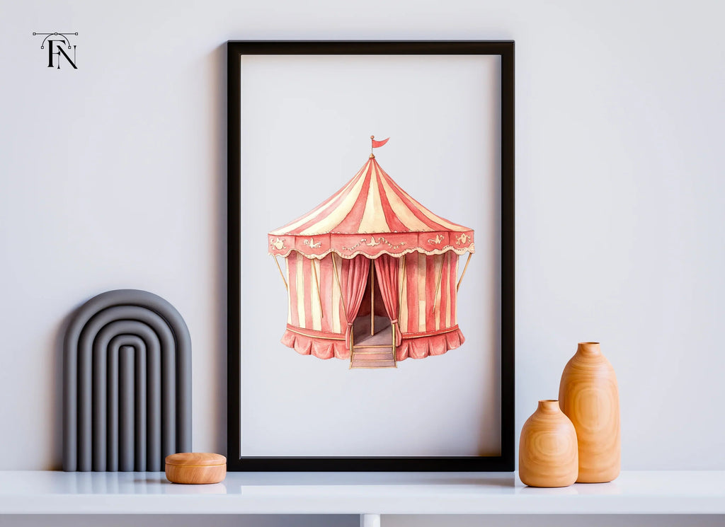 Circus Tent Clipart Bundle