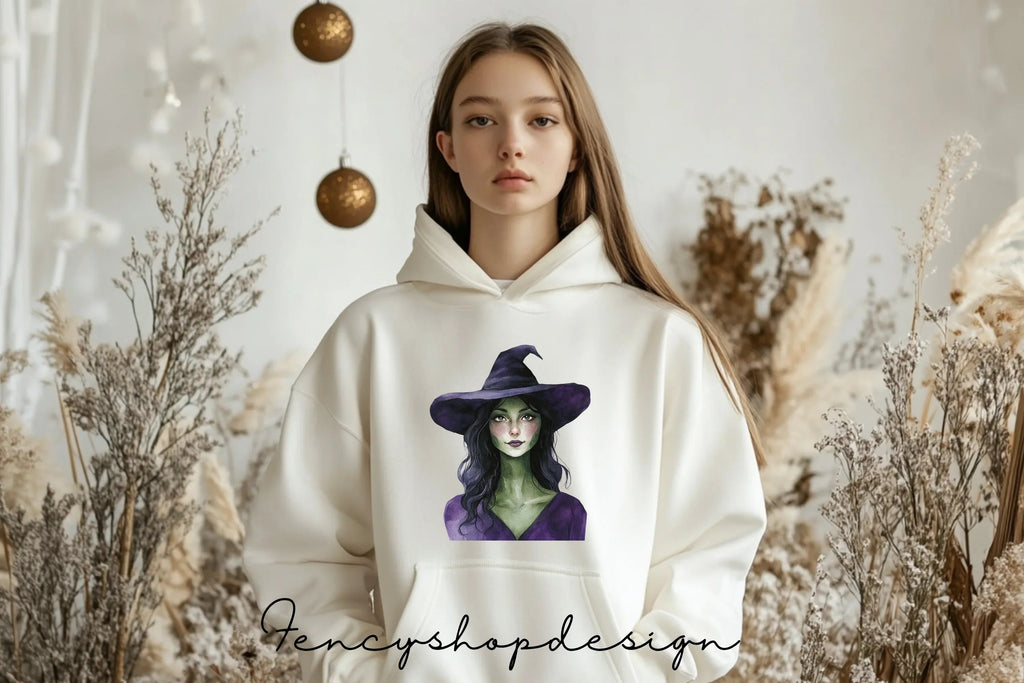Cute Spooky Witch Clipart Bundle