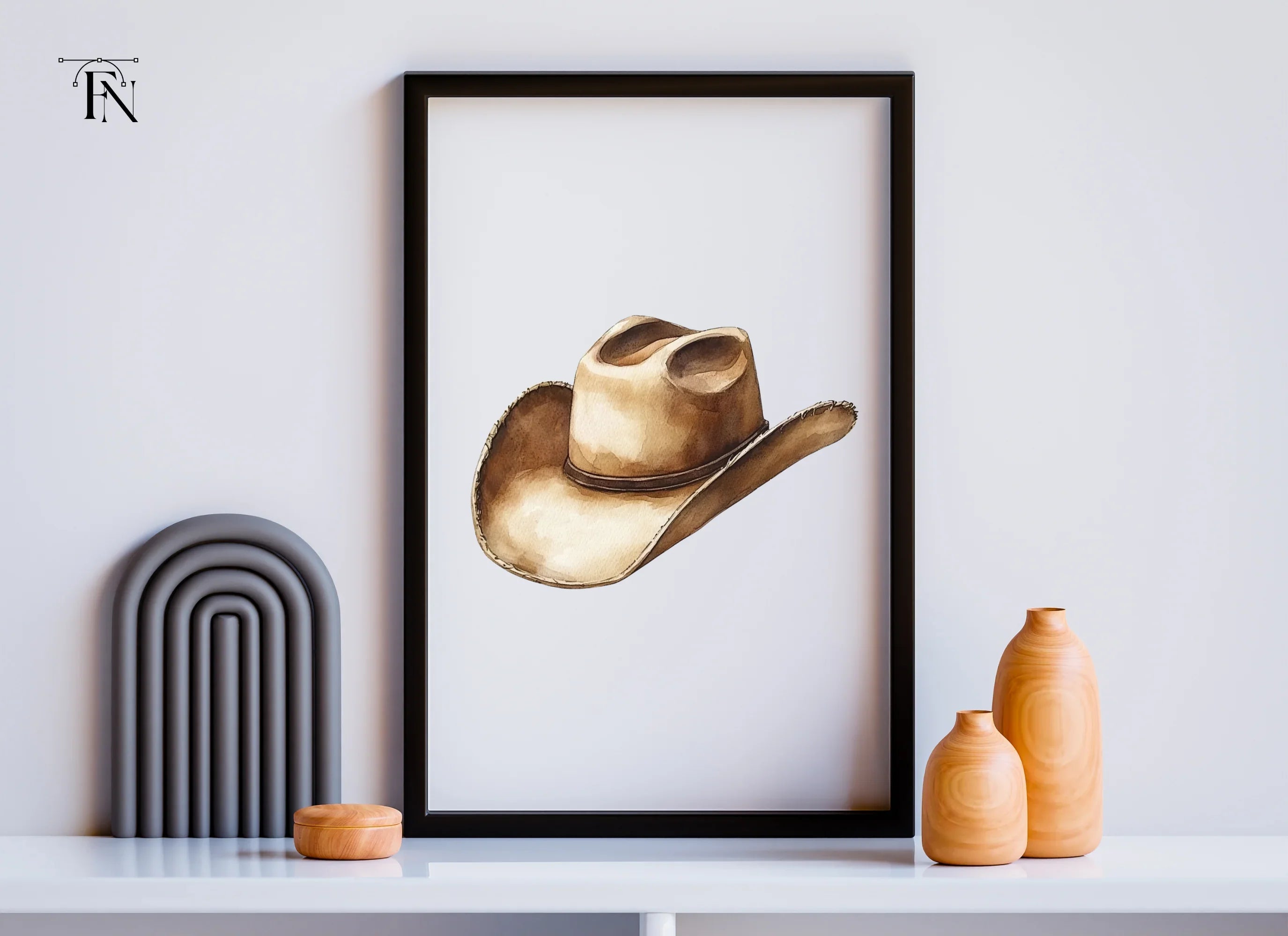 Cowboy Hat Clipart Bundle