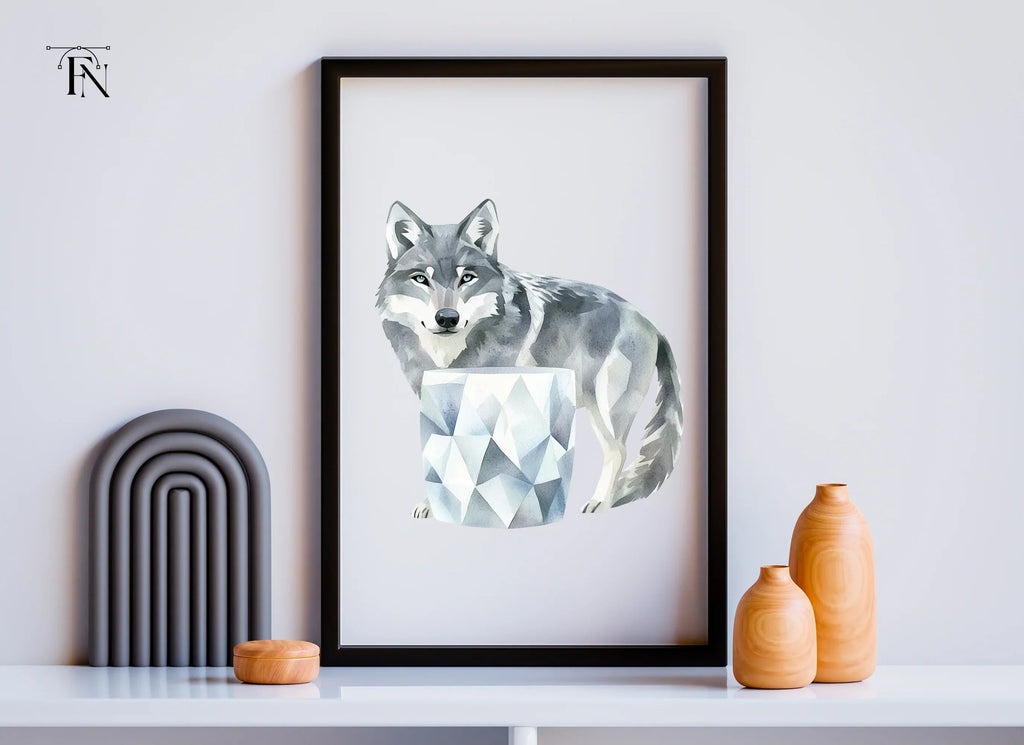 Wolf Ice Clipart Bundle