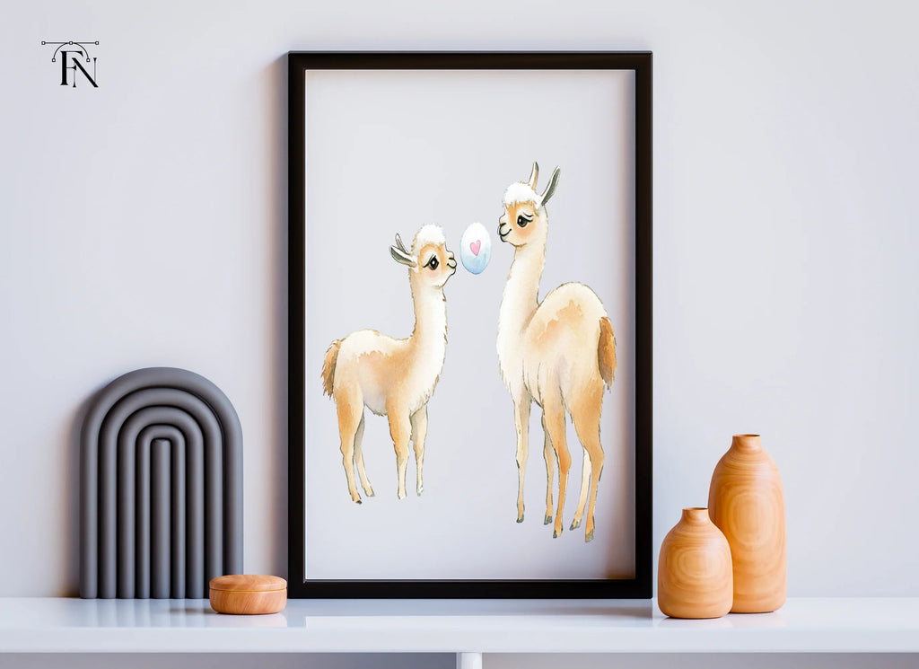 Playful Llama Clipart Bundle