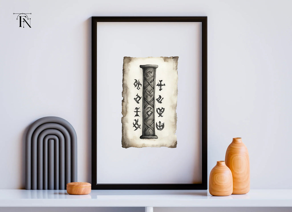 Ancient Runic Scroll Clipart Bundle