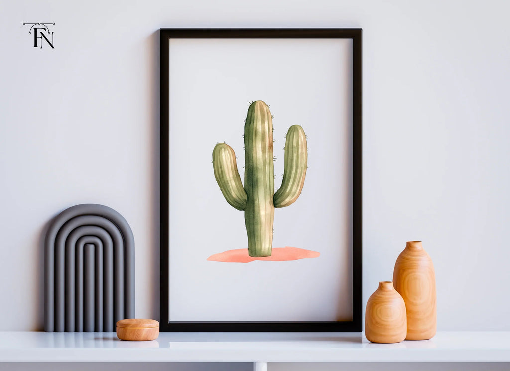 Saguaro Cactus Clipart Bundle