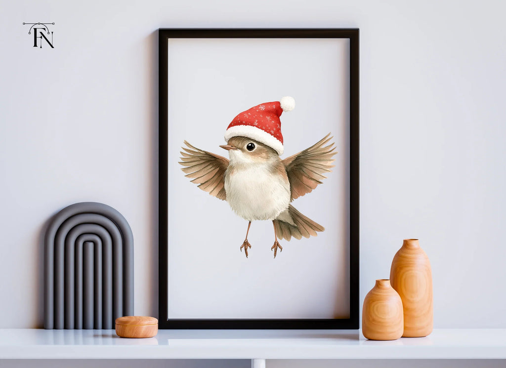 Christmas Birds Clipart Bundle