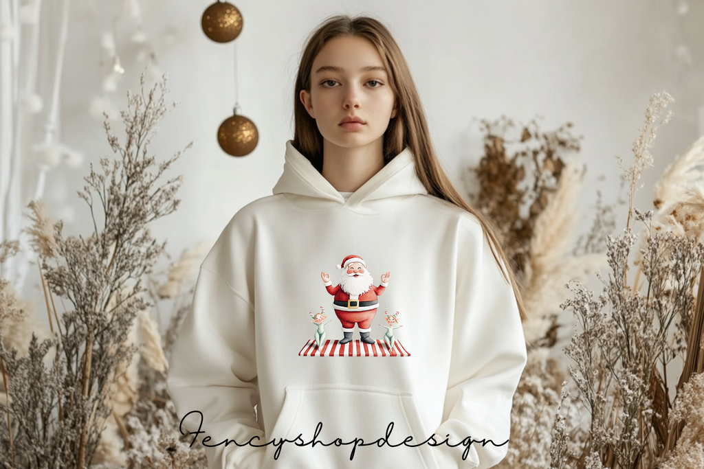 Santa and Christmas Decor Clipart Bundle