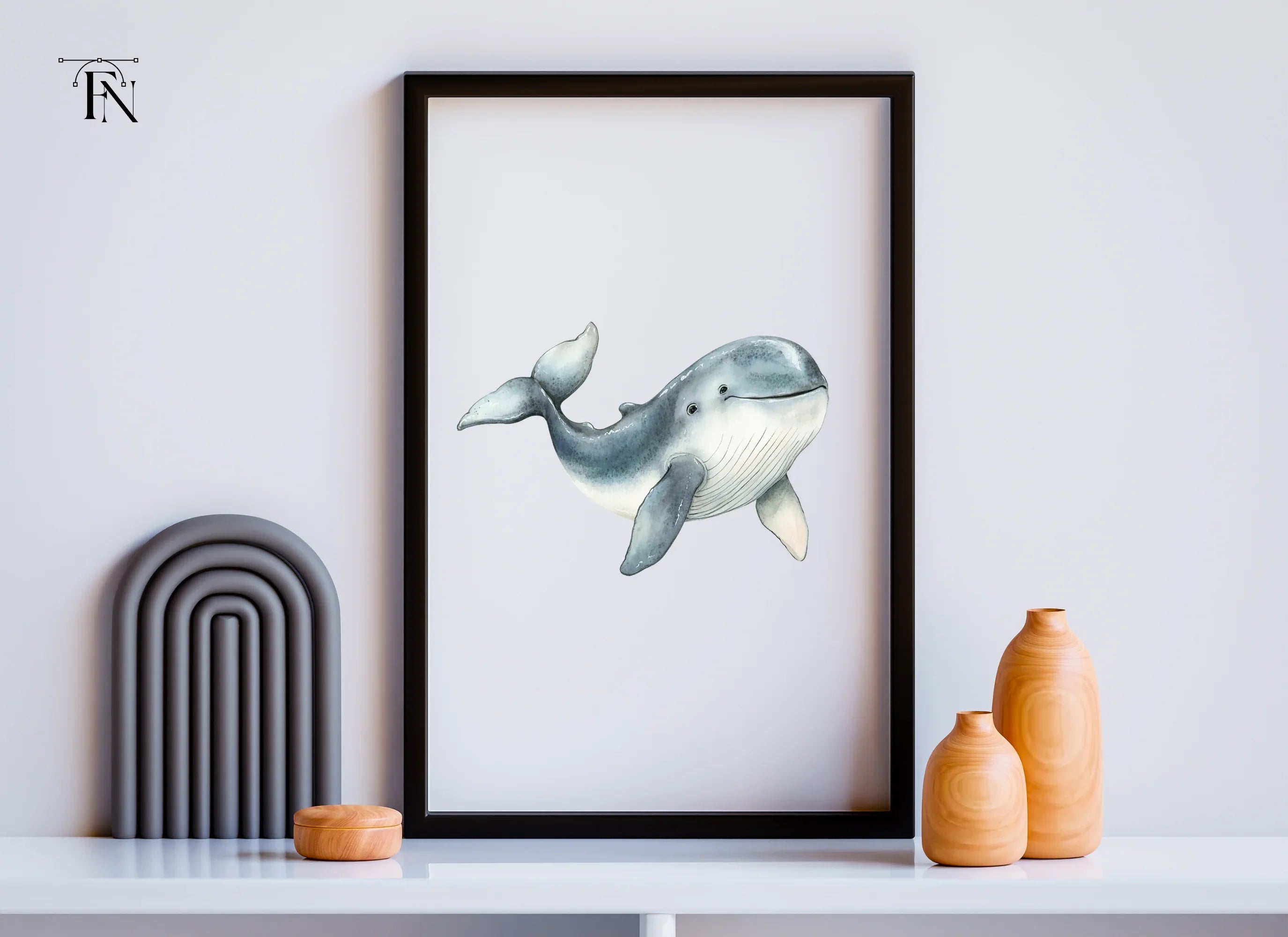 Cute Whale Clipart Bundle