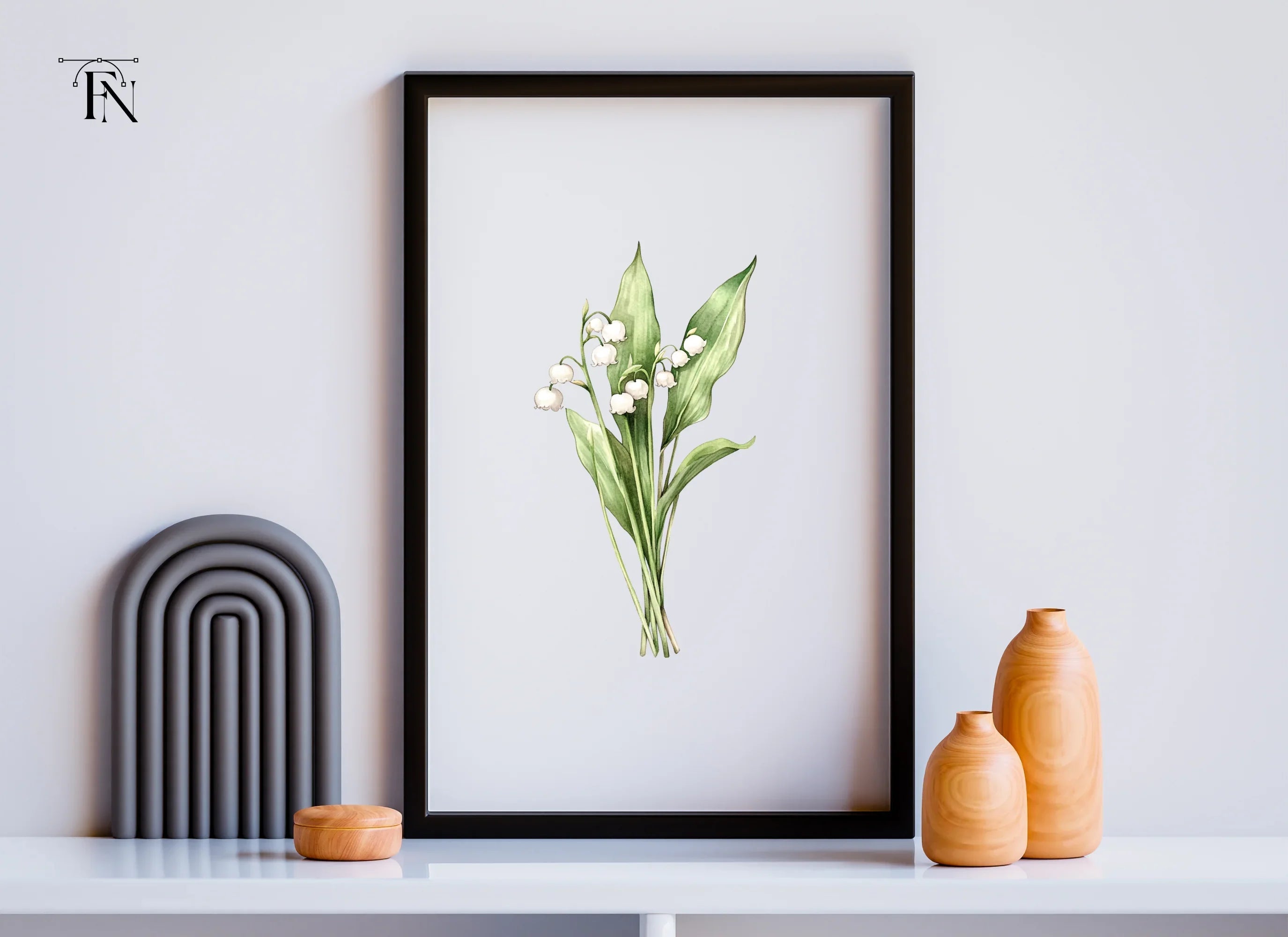 Lily of the Valley Clipart Bundle