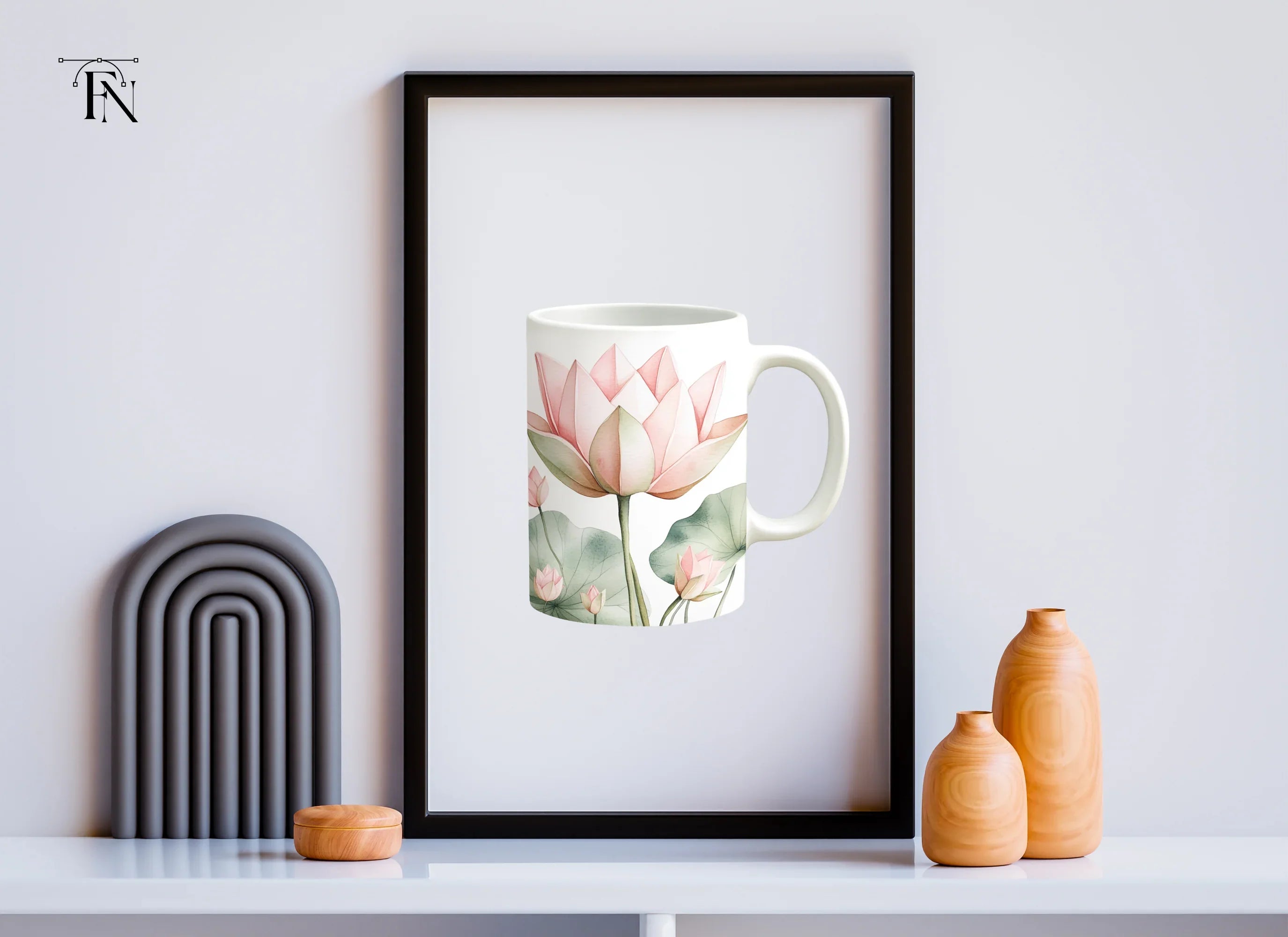 Lotus Clipart Bundle