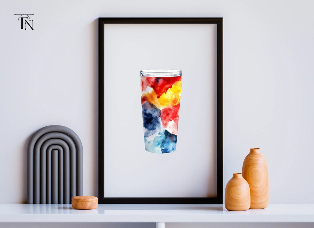 Abstract Tumbler Clipart Bundle