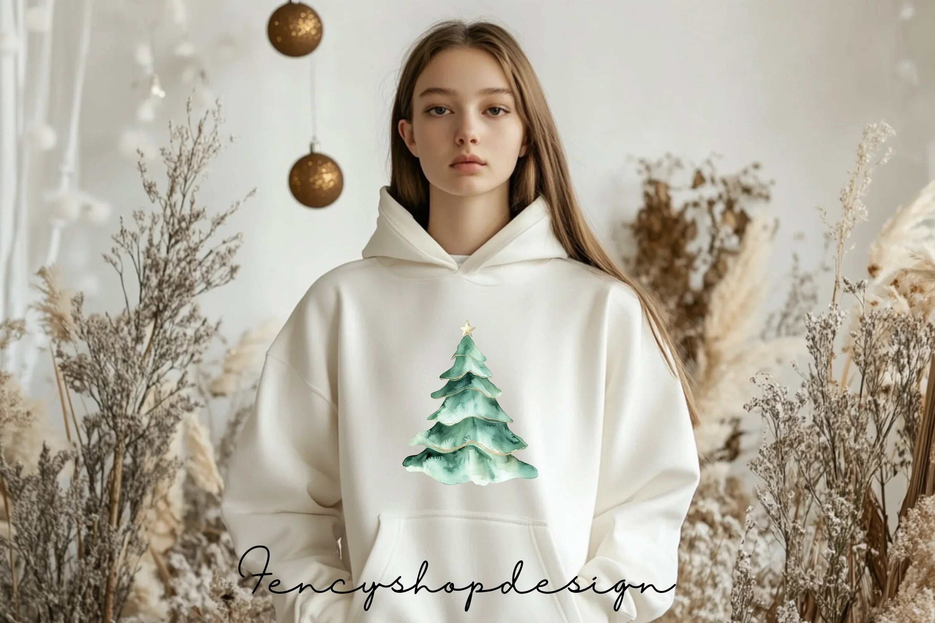 Christmas Tree Clipart Bundle