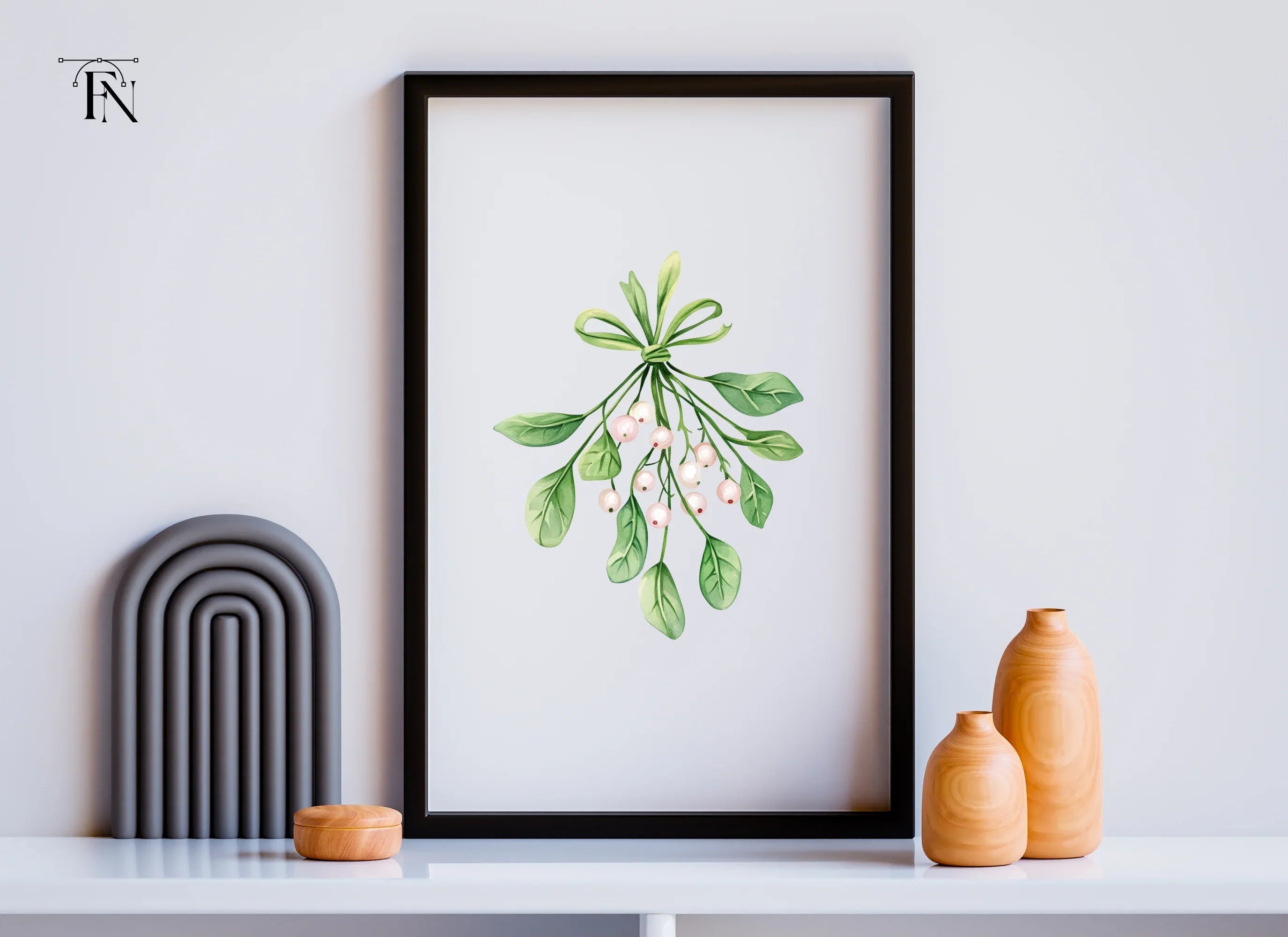 Mistletoe Clipart Bundle