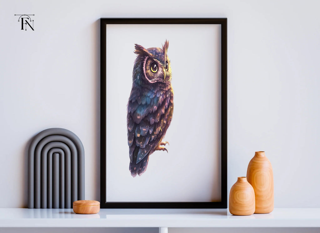 Mystical Owl Clipart Bundle