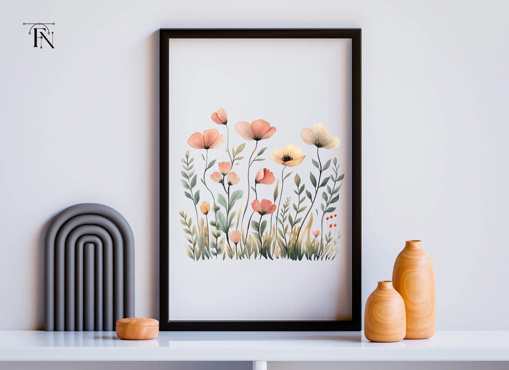 Wildflower Garden Clipart Bundle