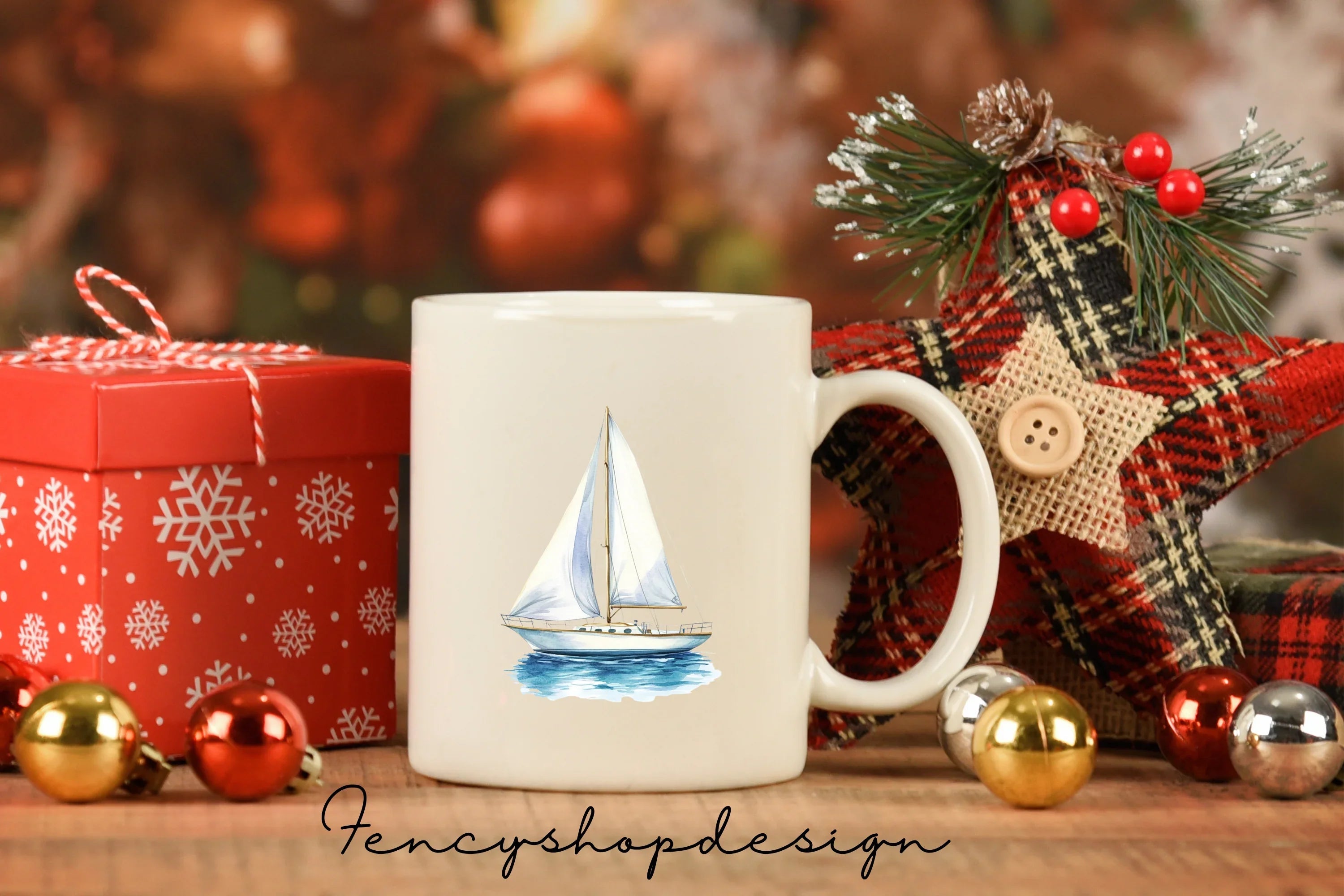 Sailboat Nautical Clipart Bundle