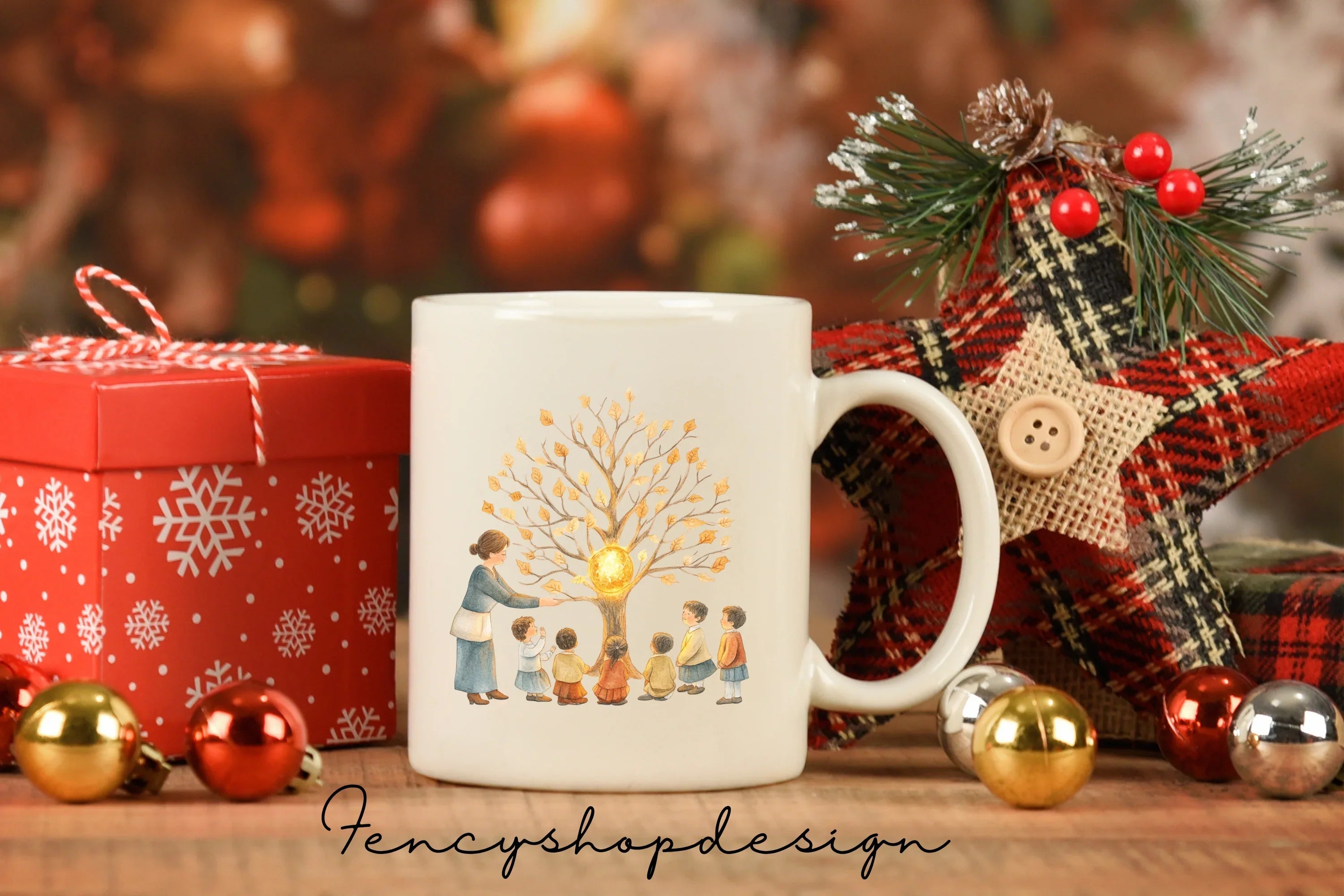 Family Holiday Crafts Clipart Bundle