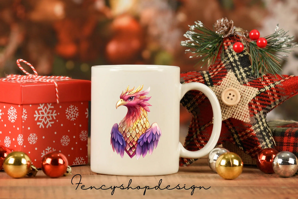 Majestic Phoenix Clipart Bundle