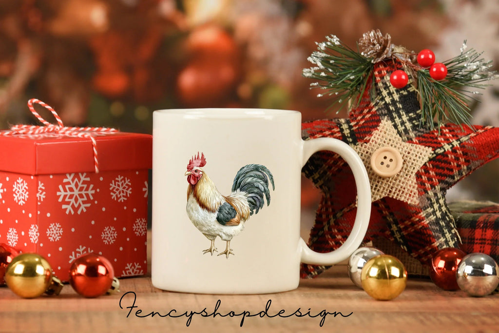Rooster Clipart Bundle