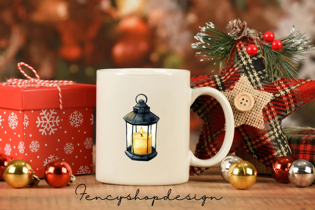 Vintage Lanterns Clipart Bundle