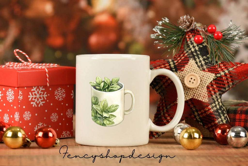 Potted Plants Clipart Bundle