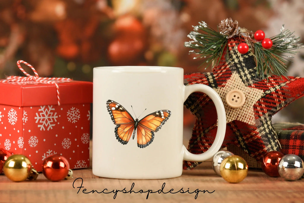 Monarch Butterfly Clipart Bundle