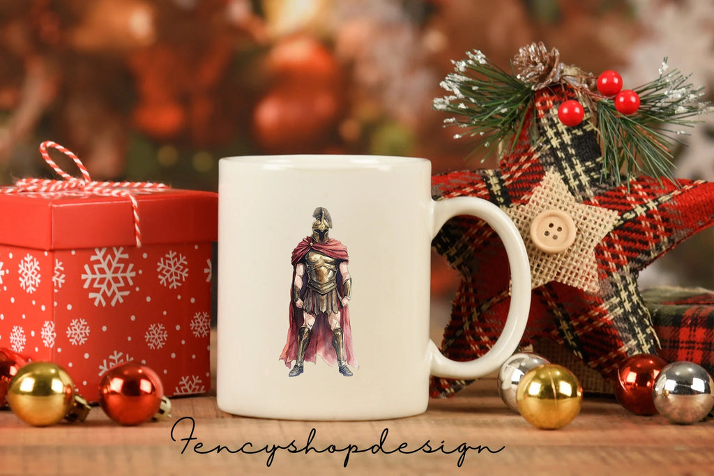 Ancient Greek Warrior Clipart Bundle