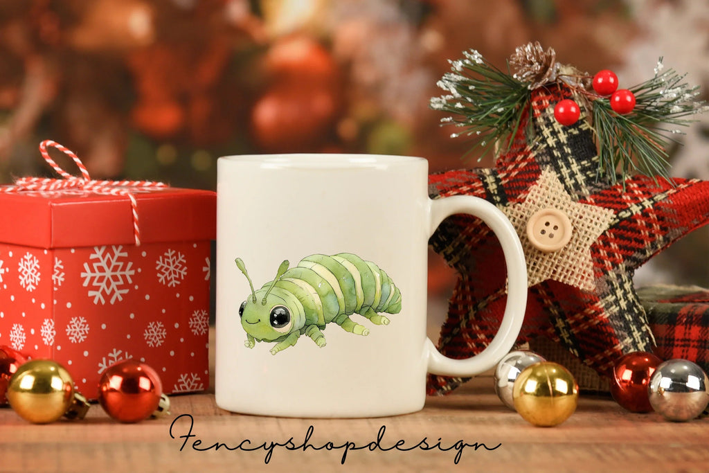 Cute Caterpillar Clipart Bundle