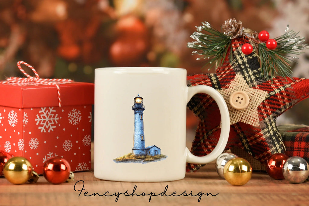 Coastal Lighthouse Clipart Bundle