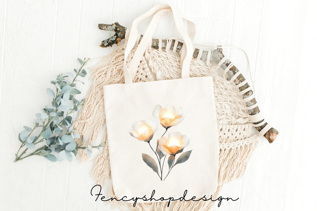 Delicate Floral Clipart Bundle