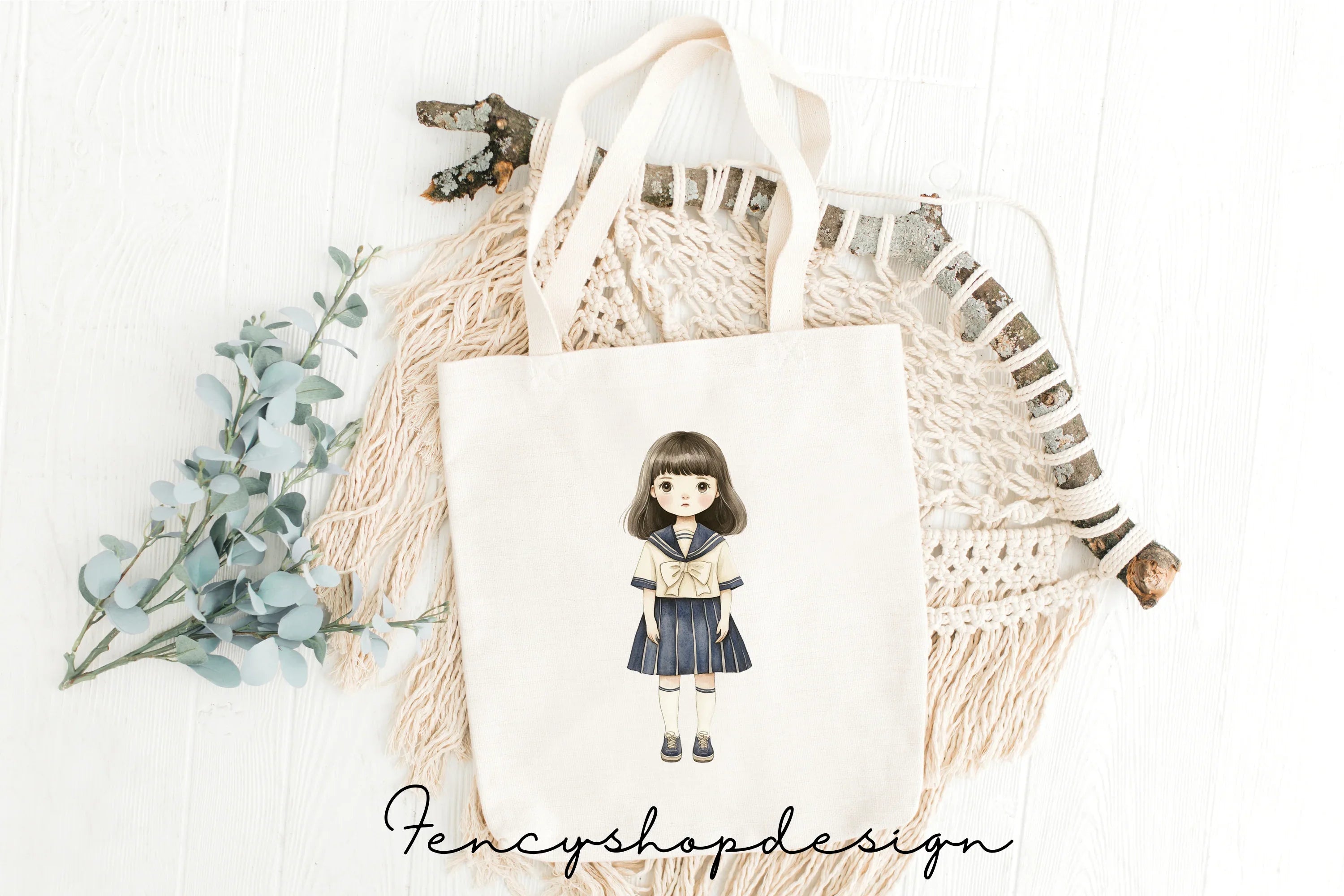 School Girls Clipart Bundle