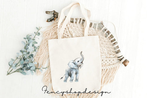 Adorable Baby Elephant Clipart Bundle
