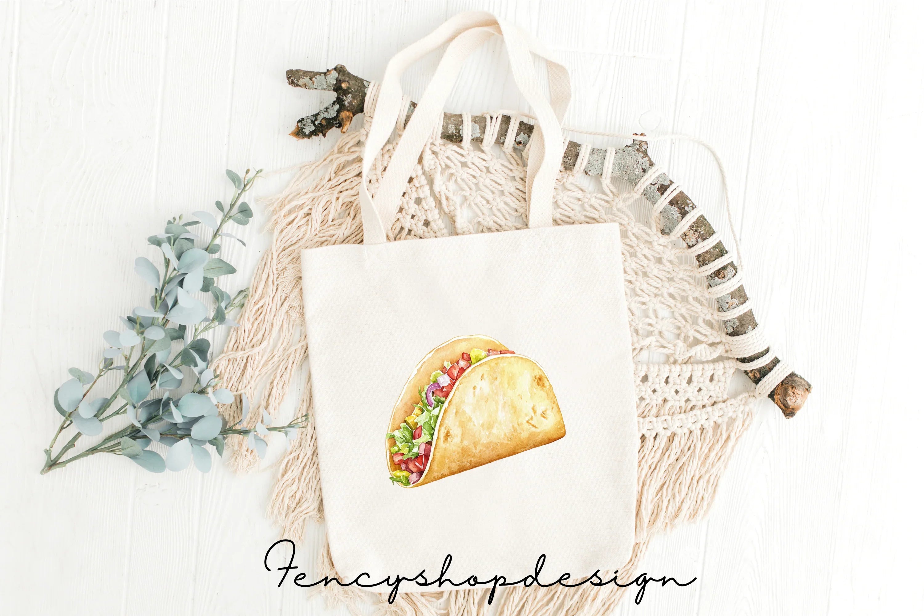 Mexican Taco Fiesta Clipart Bundle