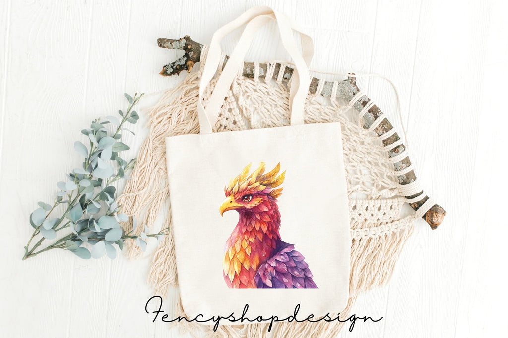 Majestic Phoenix Clipart Bundle