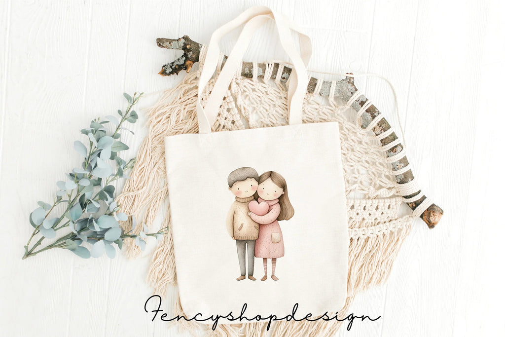 Cute Couple Clipart Bundle