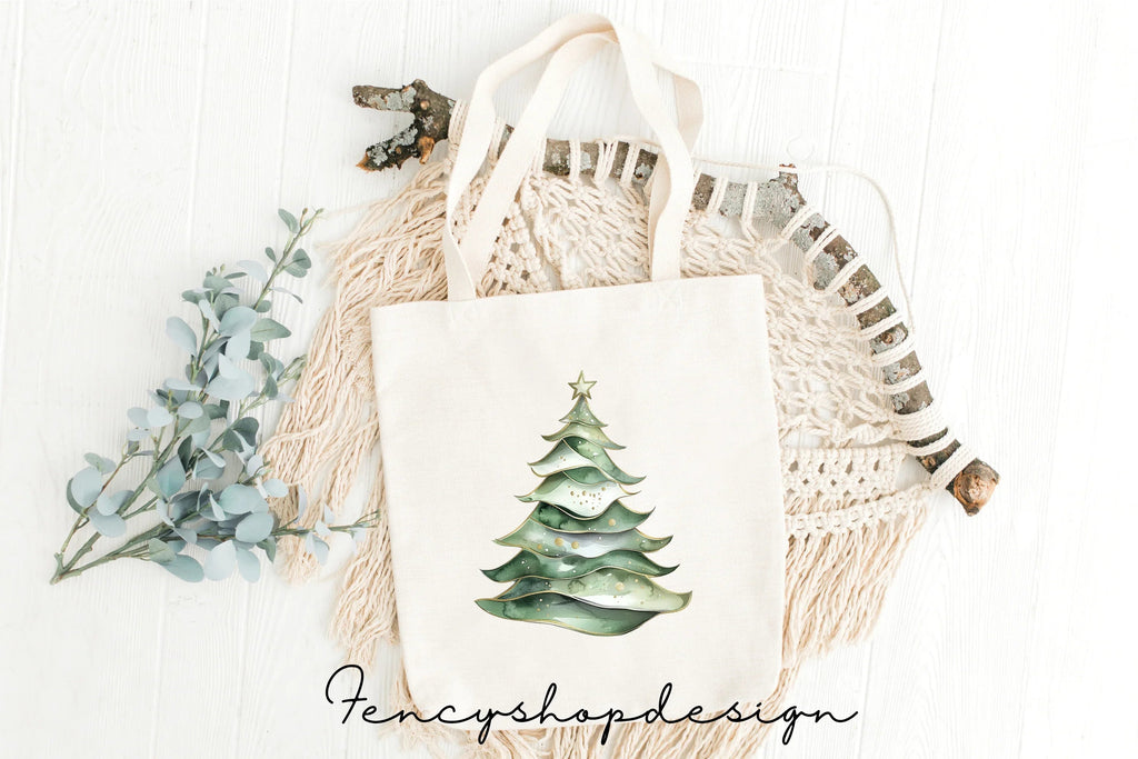 Christmas Tree Clipart Bundle
