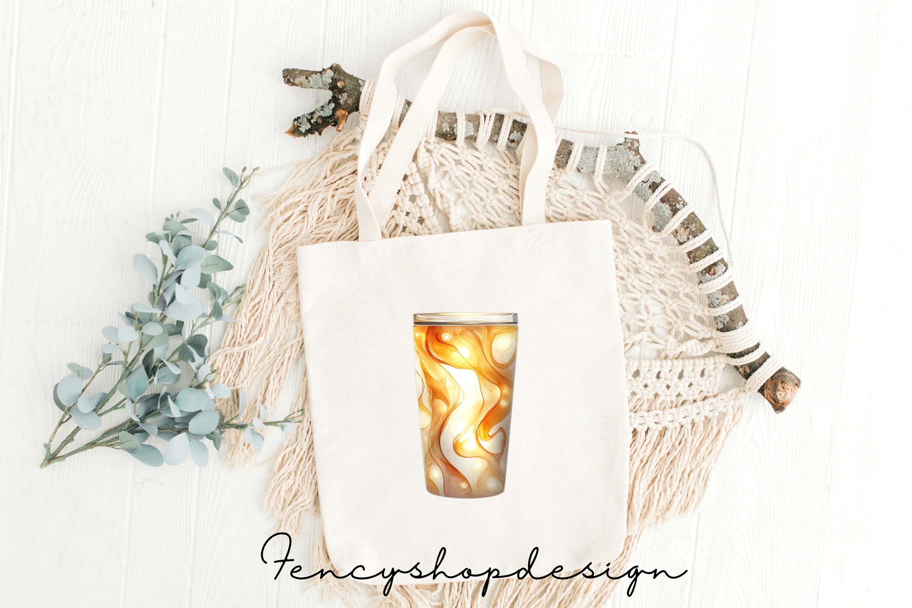 Abstract Tumbler Clipart Bundle