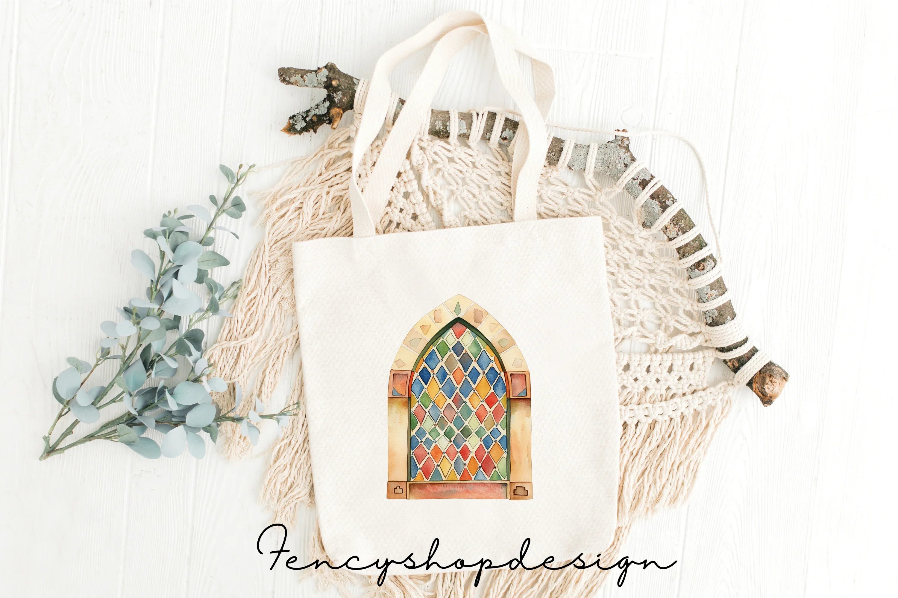 Moroccan Tile Patterns Clipart Bundle