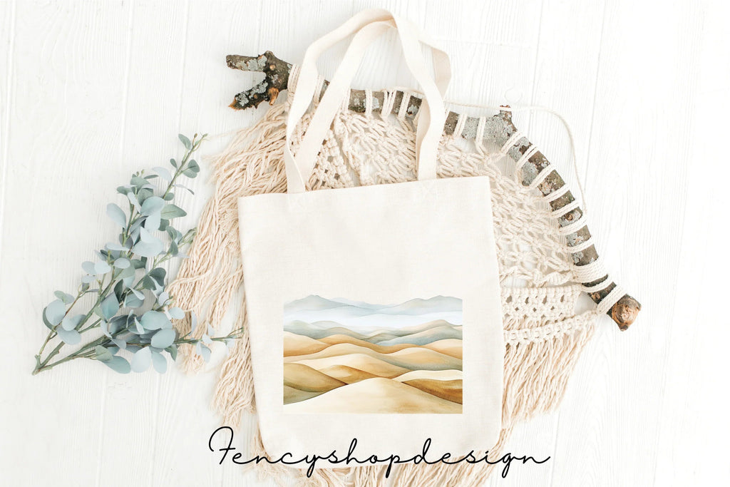 Desert Dunes and Beach Crab Clipart Bundle