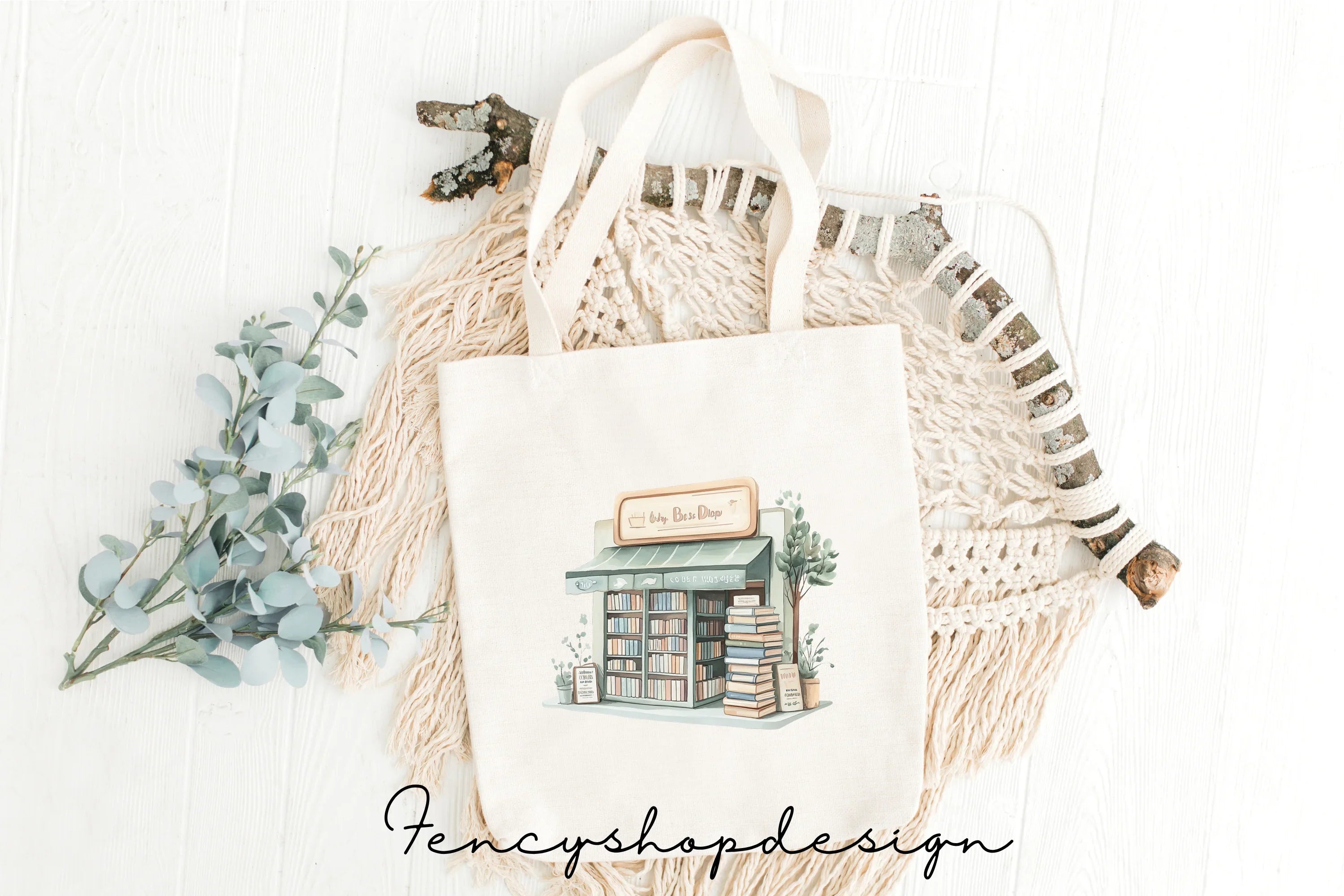 Charming Boutique Shop Clipart Bundle