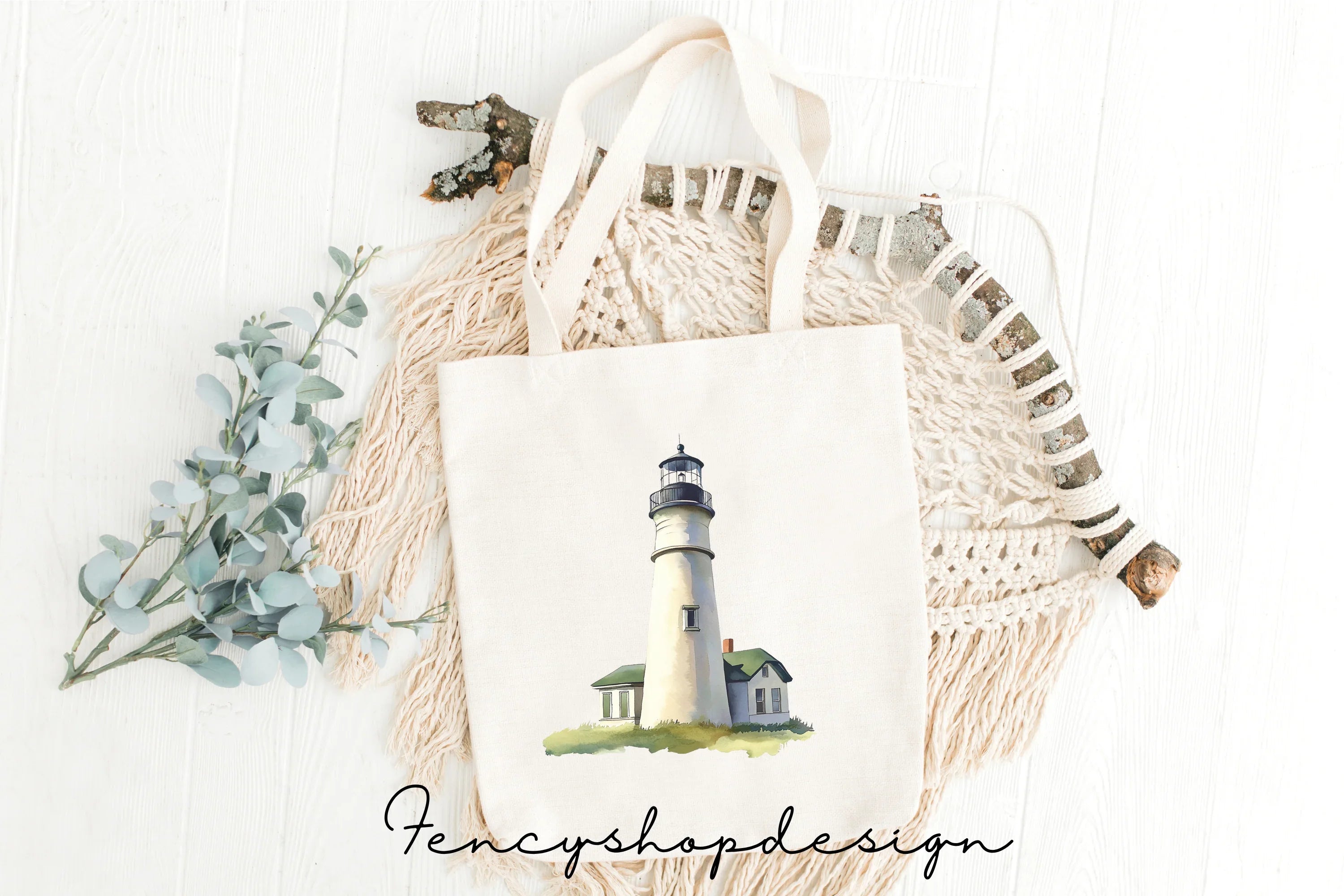 Lighthouse Clipart Bundle