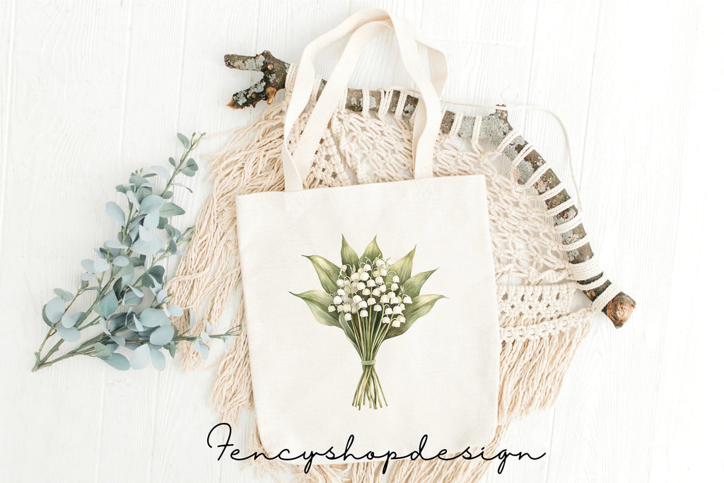 Lily of the Valley Clipart Bundle