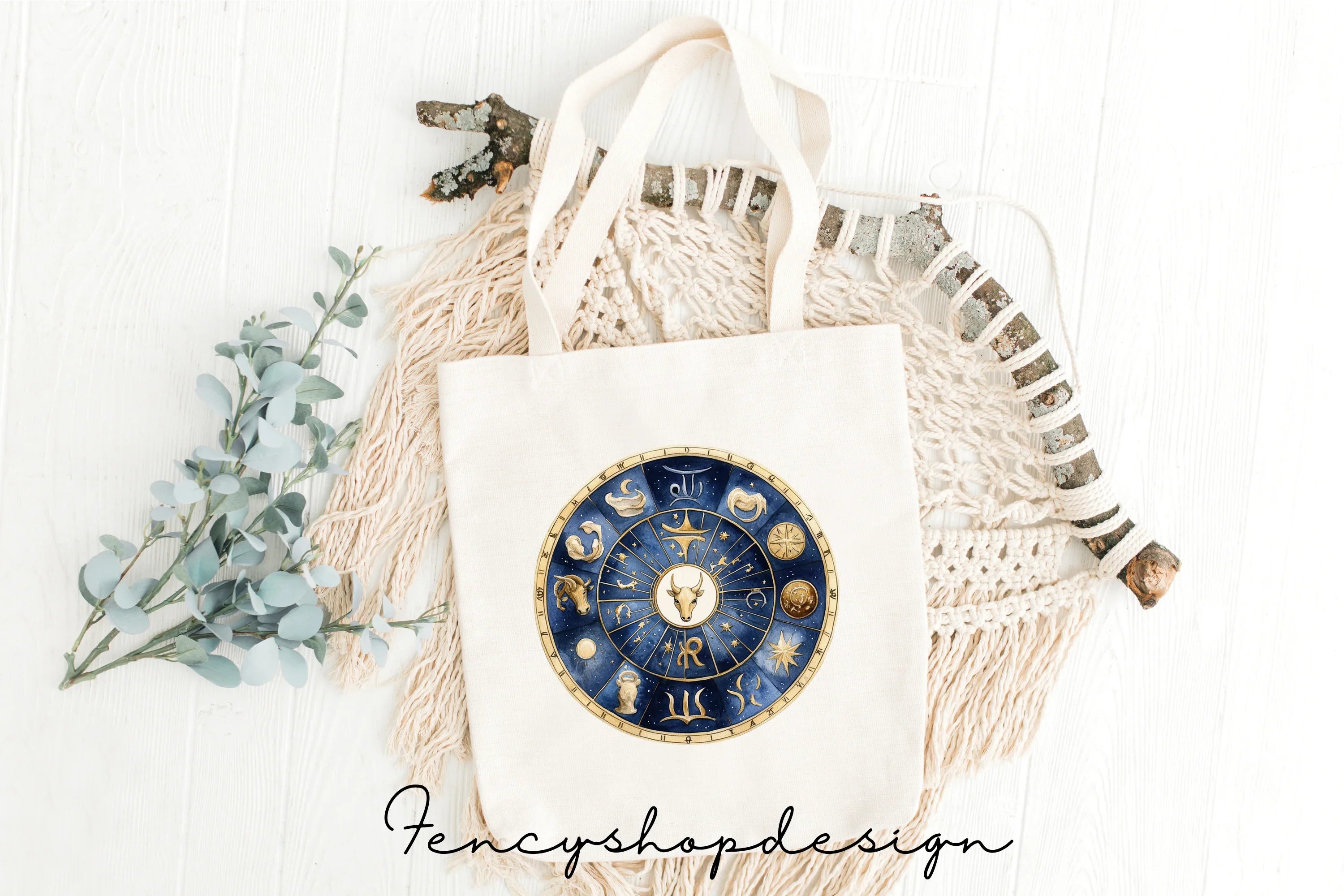 Celestial Astrology Clipart Bundle