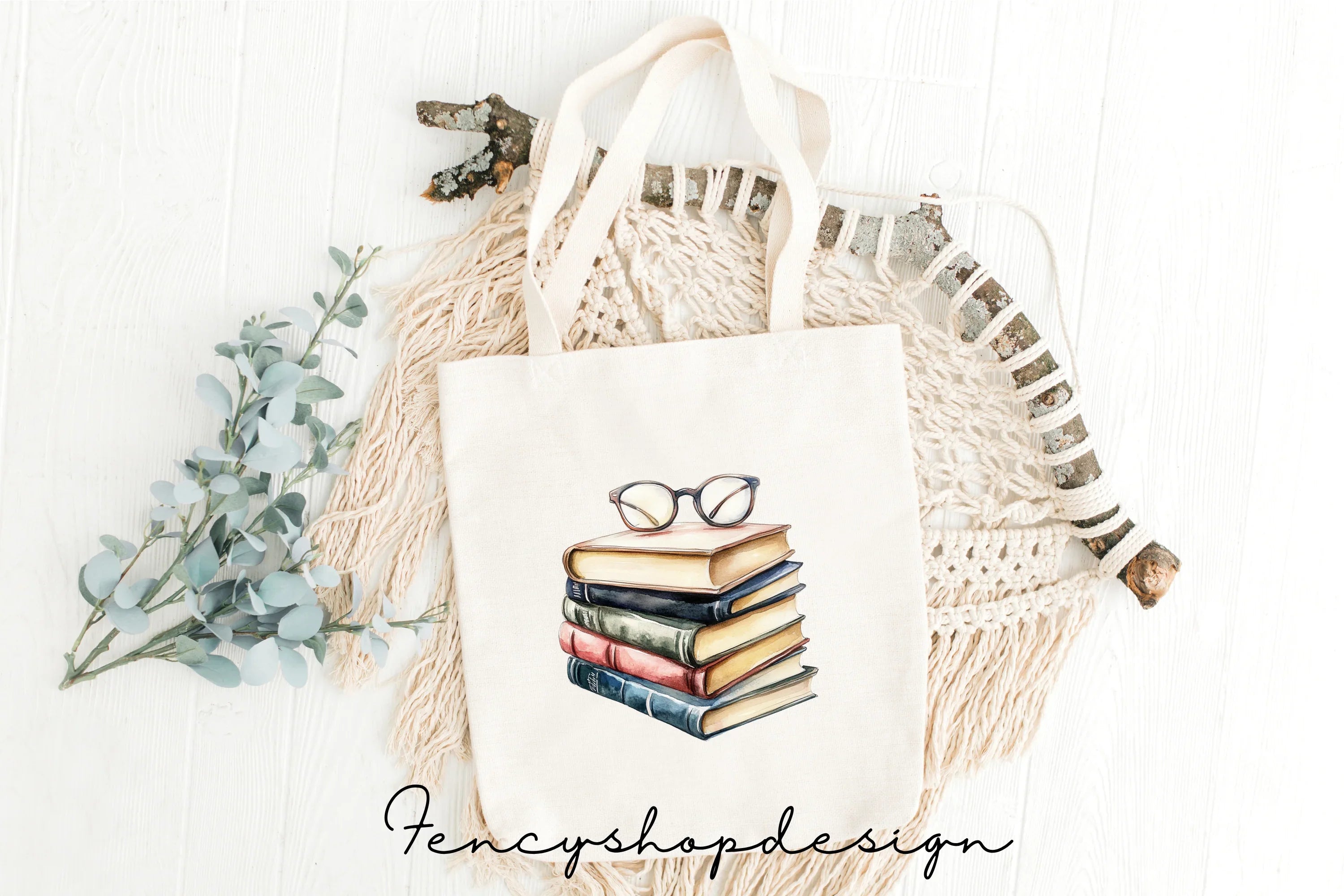 Books Reading Girl Clipart Bundle