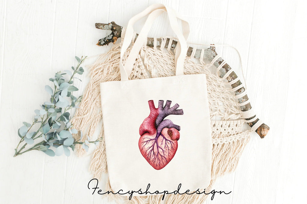 Anatomical Heart Organ Clipart Bundle