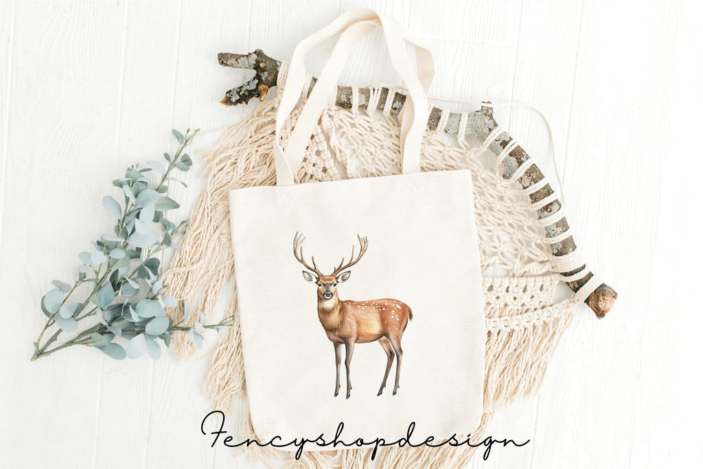 Majestic Realistic Deer Clipart Bundle