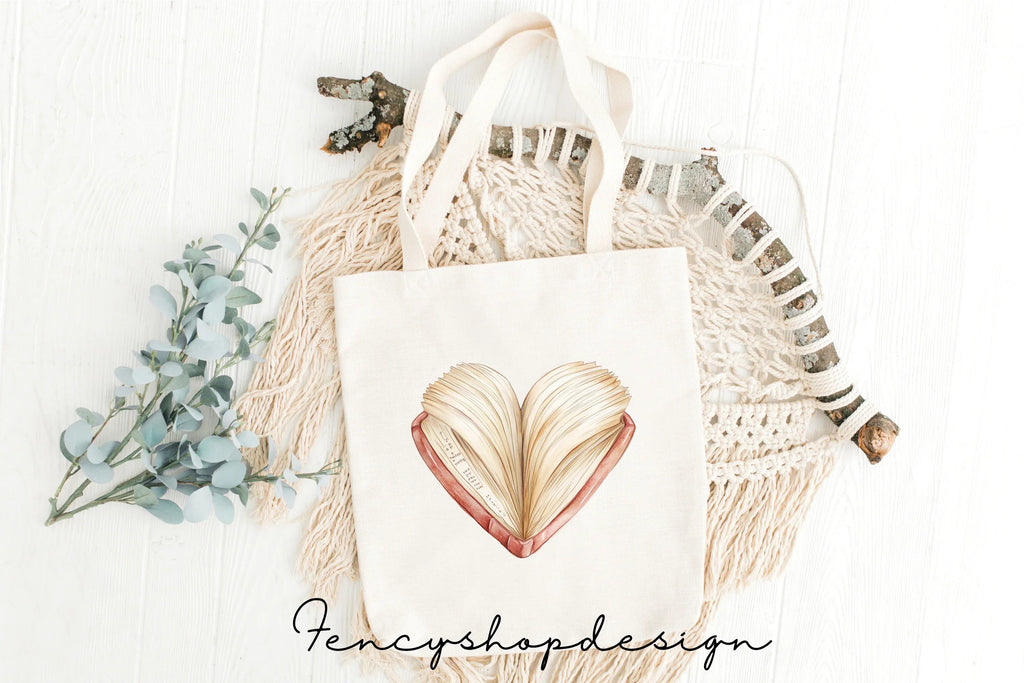Heart Book Clipart Bundle