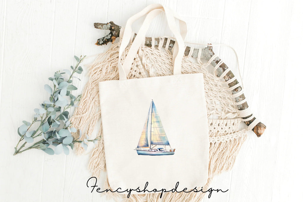 Sailboat Ocean Clipart Bundle