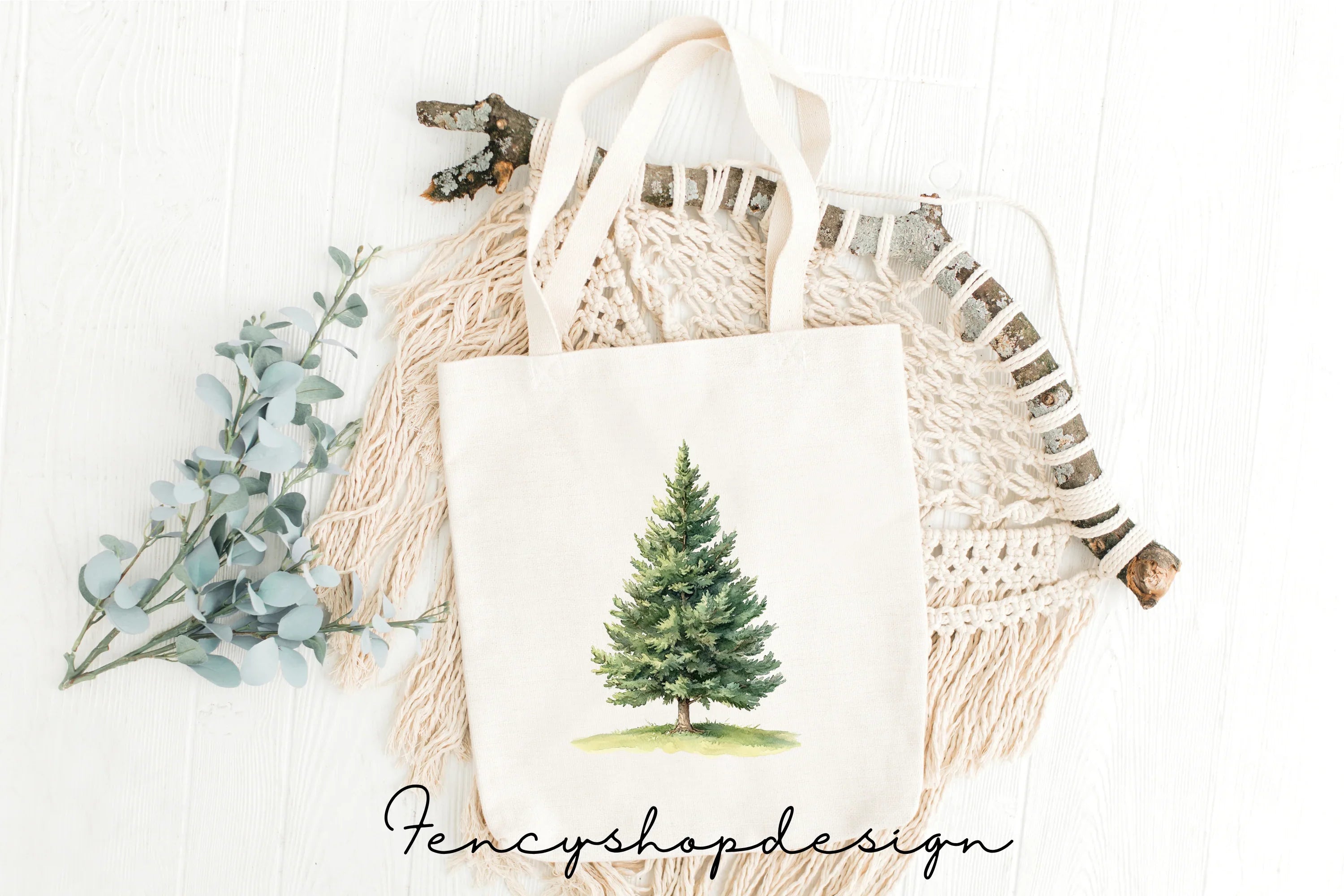 Christmas Tree Clipart Bundle