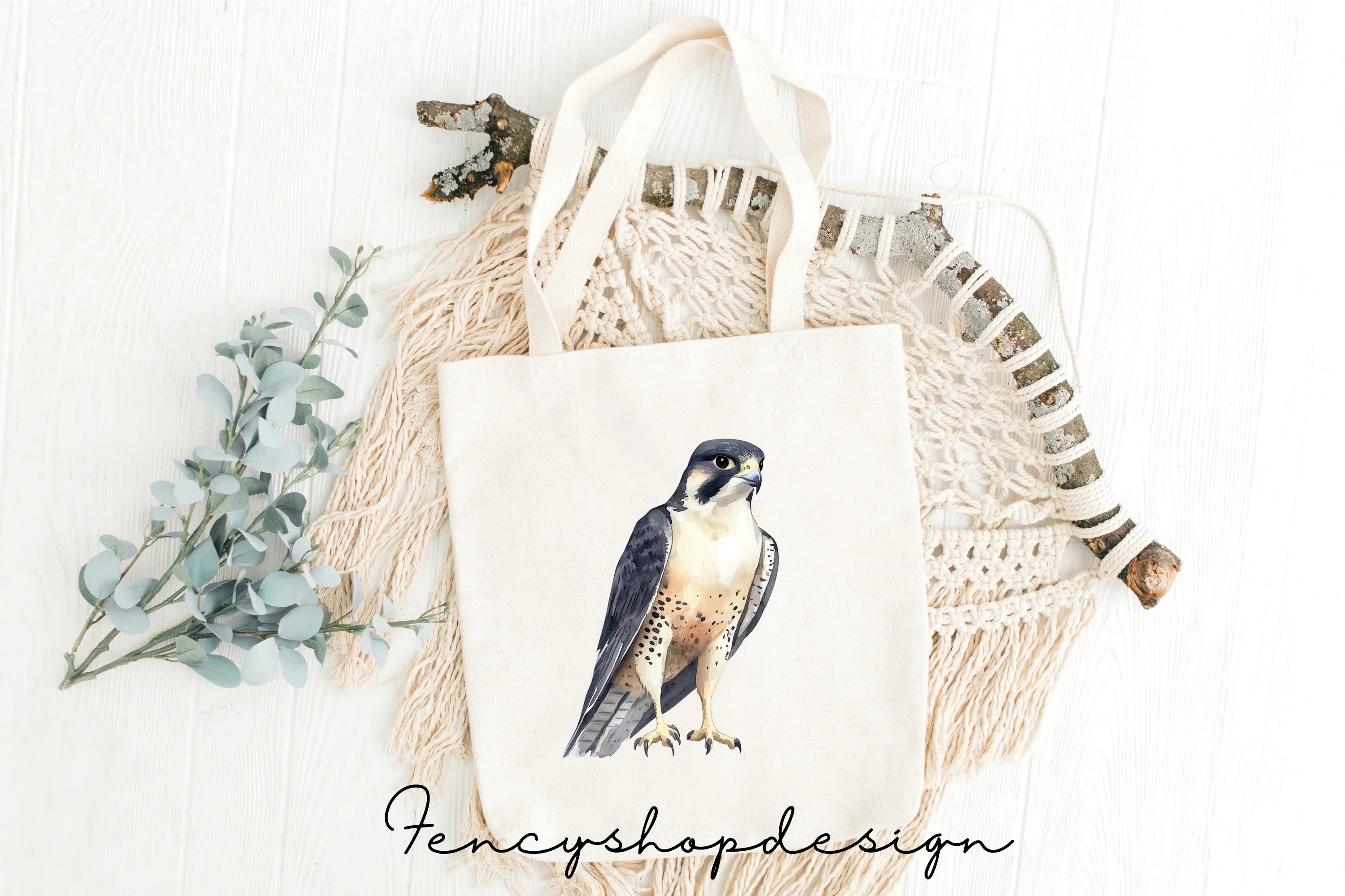 Majestic Falcon Clipart Bundle
