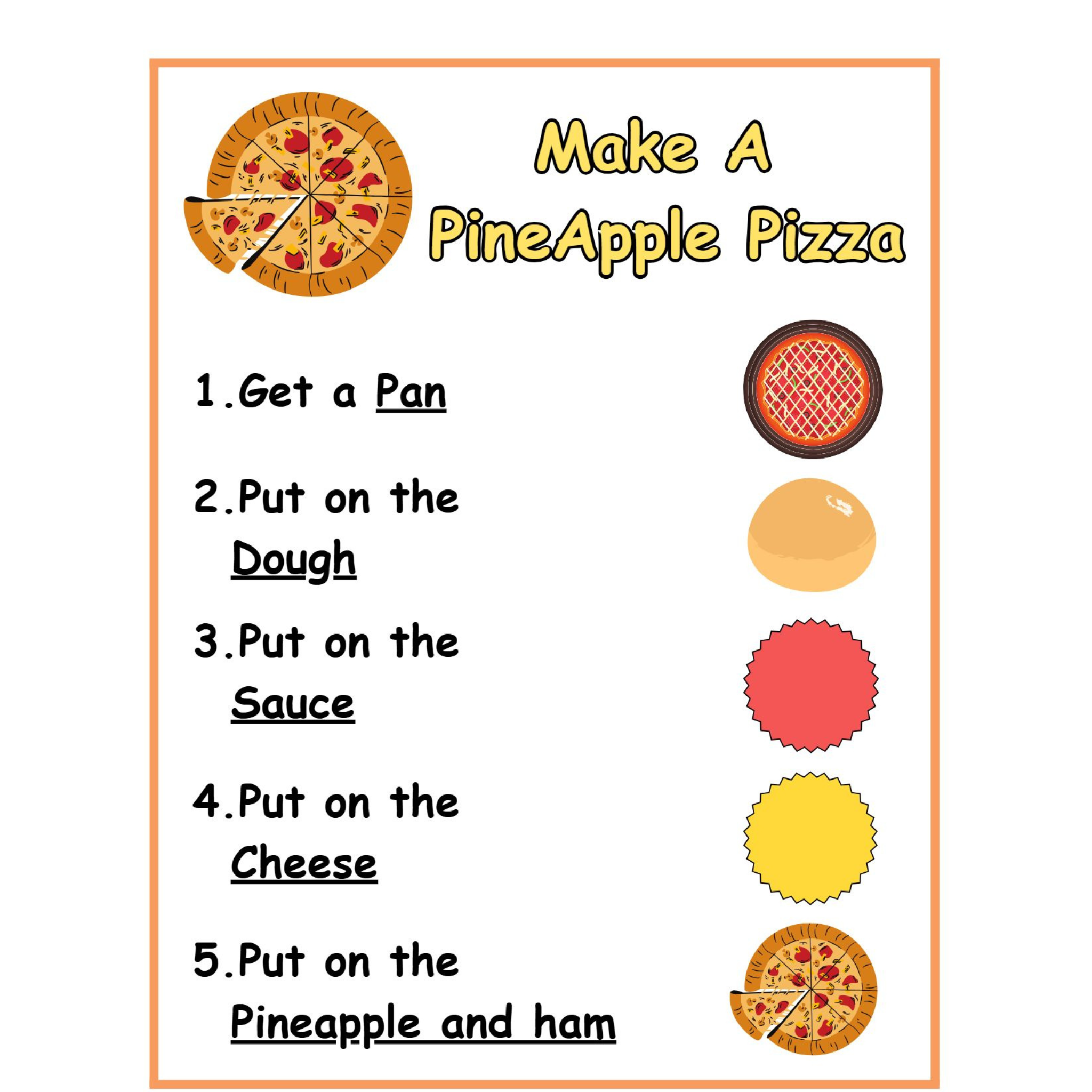 Pizza Shop Dramatic Play Activity Pack